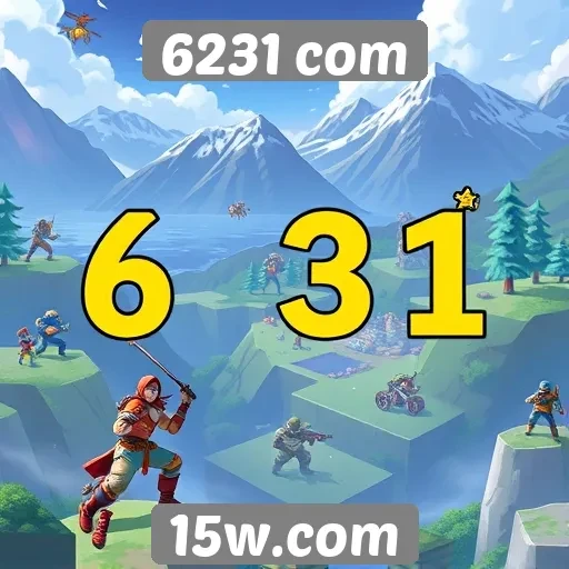 Evolução dos jogos disponíveis em 6231 com